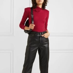 Ben Taverniti Unravel Red Cashmere Sweater L‎ NEW